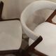 Paire de chaises modèle T21 Fire de Kai Kristiansen vers 1960