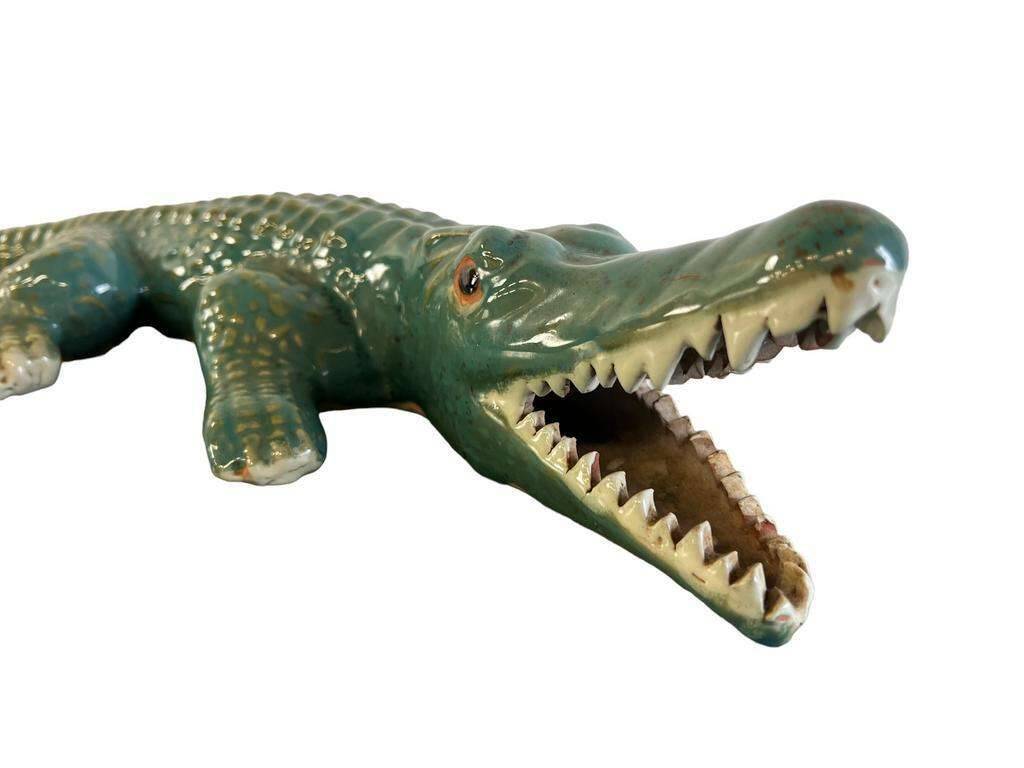 Vintage 'crocodile' figurine / decoration