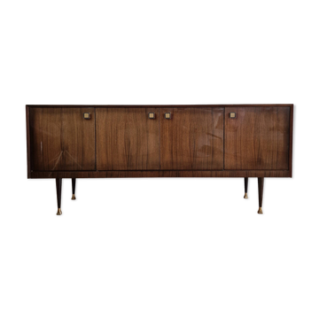 Mid-Century Modern Italian Mahogany Sideboard, 1960s