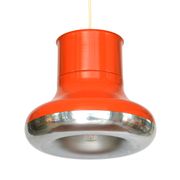 Suspension orange "Fluga" par Hemi Suède des années 1970