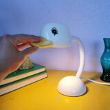 Flexible ceramic duck lamp, 1968