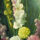 Radiant Flowers - Oil on Canvas