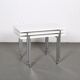 Tables empilables modernistes de Trix et Robert Haussmann