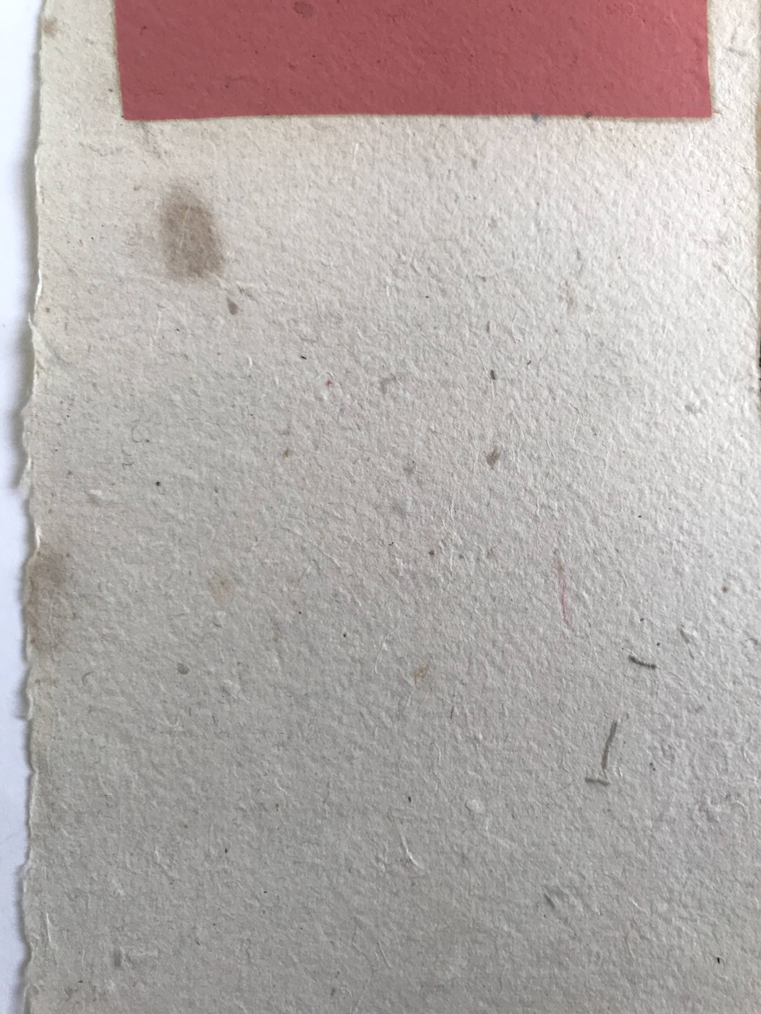 Pierre SZÉKELY, Art nu n°1, 1974. Original print signed in pencil