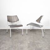 Pair of PS Hässlö outdoor lounge chairs by Monika Mulder for Ikea, 1990s