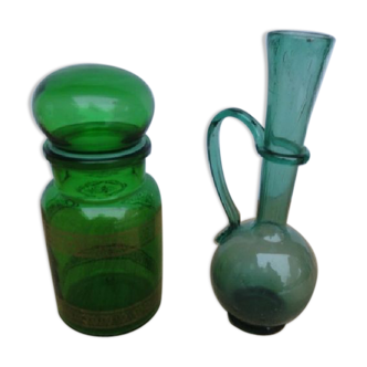 Jar and vase