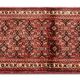 Handmade persian rug, red wool runner rug- 75x387cm