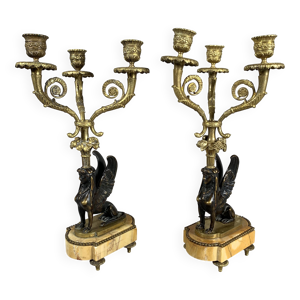 paire De candelabres