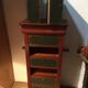 "Mahogany-coloured cherry wood notary cabinet 'Félix Monge'"