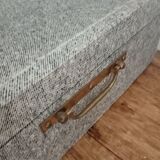 Housewife 61 pieces in silver metal decors rocaille hallmark 84 gr