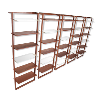 Minimalist modular wall shelves vintage year 1950-1960