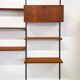 Teak Wall System By Kai Kristiansen for Feldballes.