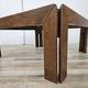 1960s coffee table by Afra and Tobia Scarpa for Cassina with smoked glass