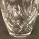 Broc et huit verres à eau, Cristal Saint-louis modèle Chantilly