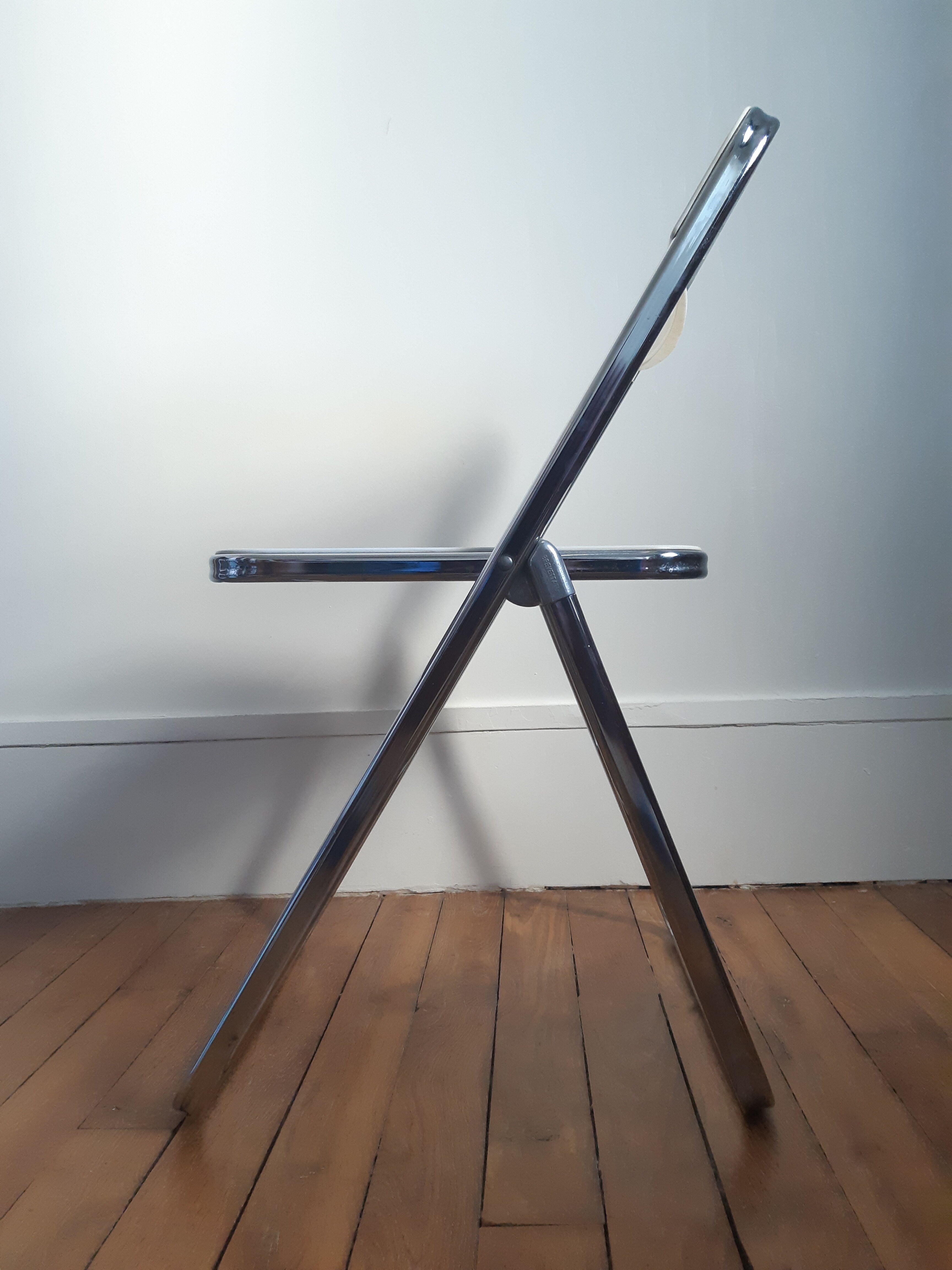 Folding chair signed Brevettato