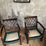 Paire de fauteuils anciens