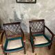 Pair of antique armchairs