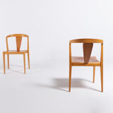 Set of 4 chairs by Axel Larsson for Bodafors 1960