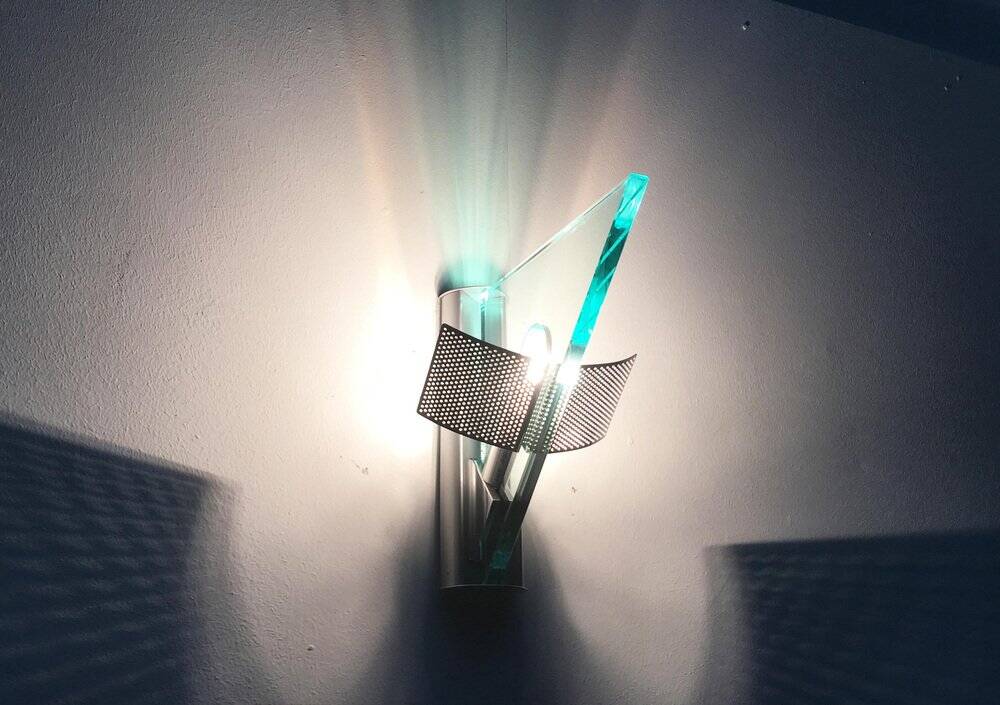 Vintage Italian Postmodern Icaro Sconce by Carlo Forcolini for Artemide, 1980s
