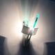Vintage Italian Postmodern Icaro Sconce by Carlo Forcolini for Artemide, 1980s