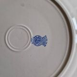 Set of 12 old flat plates