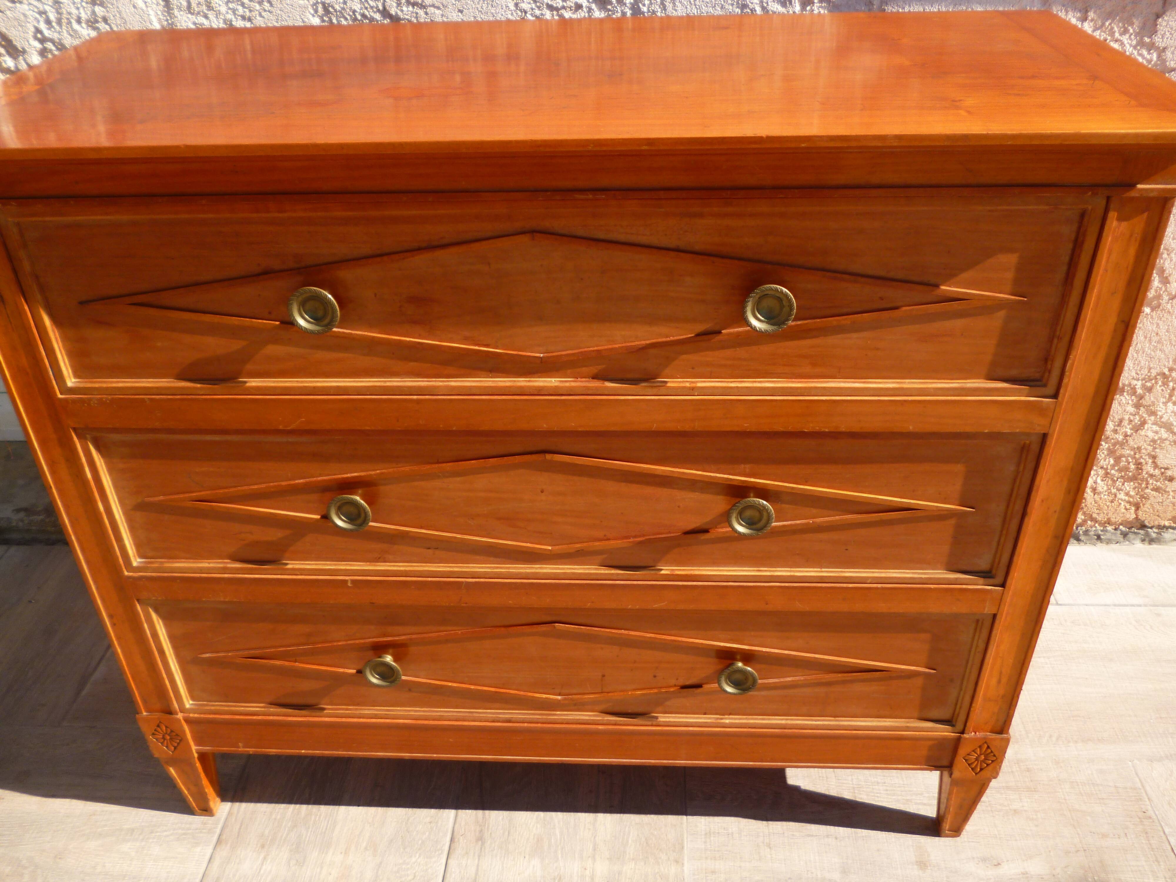 Old directoire style dresser
