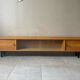Vintage wooden row from the 50s-60s