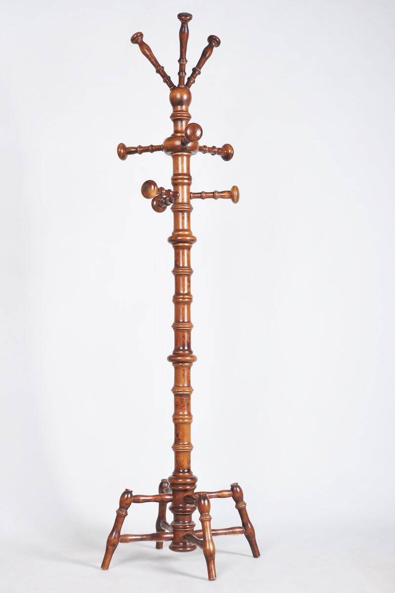 Cintre Biedermeier tchèque en hêtre, années 1890