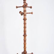 Czech Biedermeier Coat Hanger in Beech, 1890s