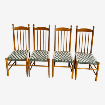 Lot de 4 chaises