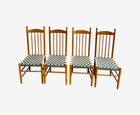 Lot de 4 chaises
