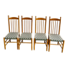 Lot de 4 chaises