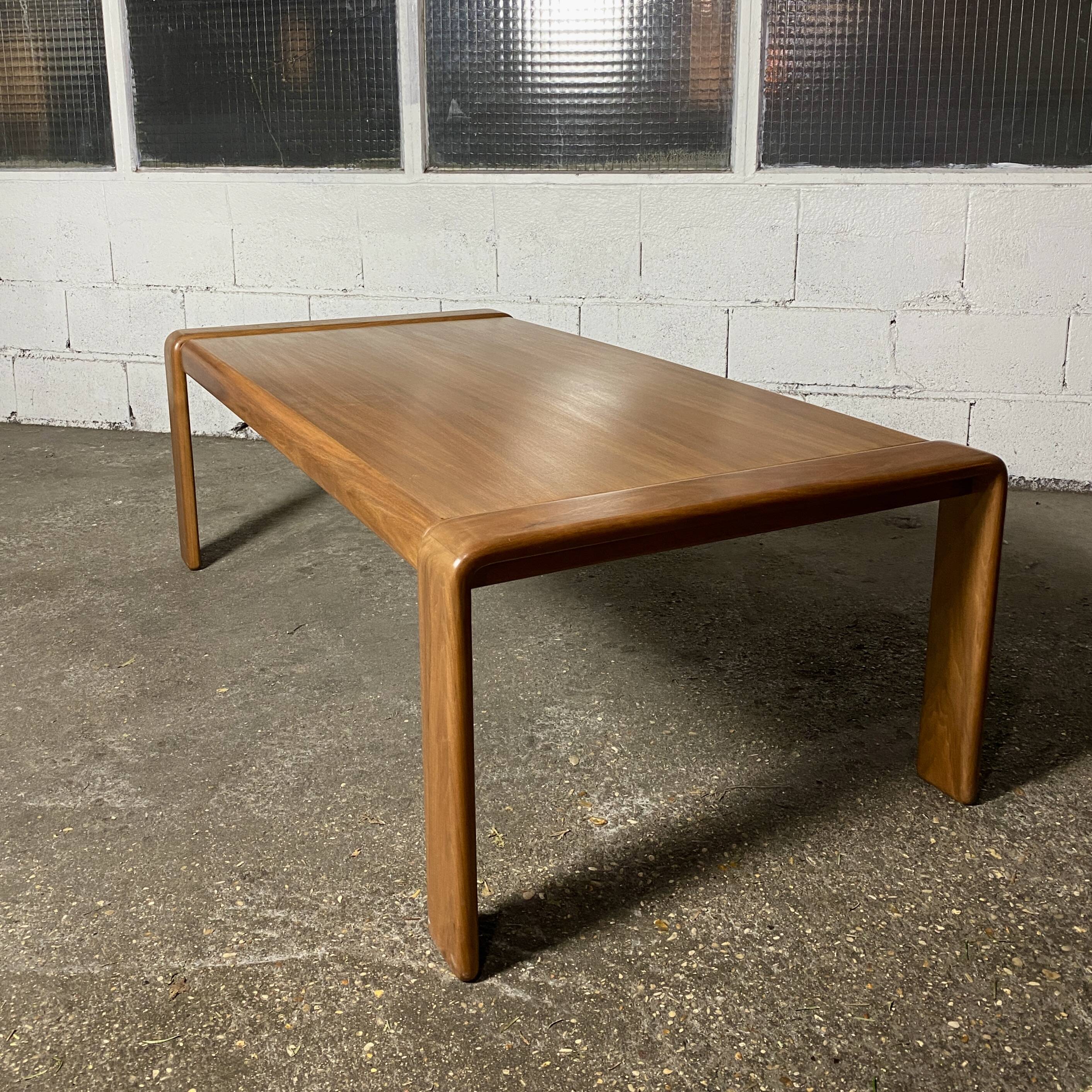 Vintage Scandinavian teak coffee table, 1960