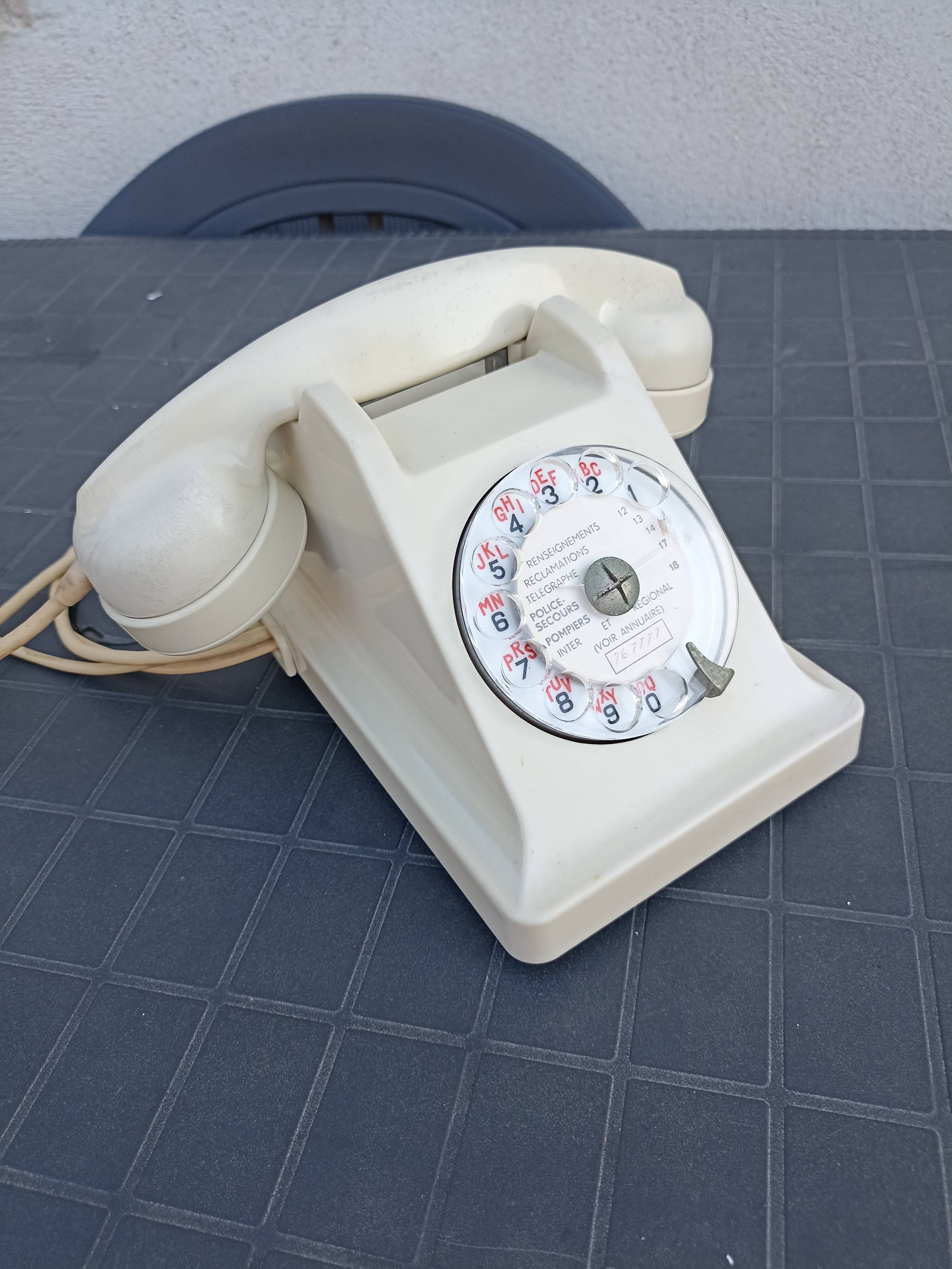 Vintage Bakelite phone