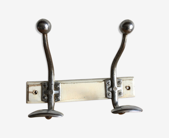 Porte manteaux ancien blanc