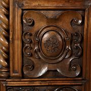 Oratory in solid walnut, Neo-Gothic Renaissance style – Late 19th century