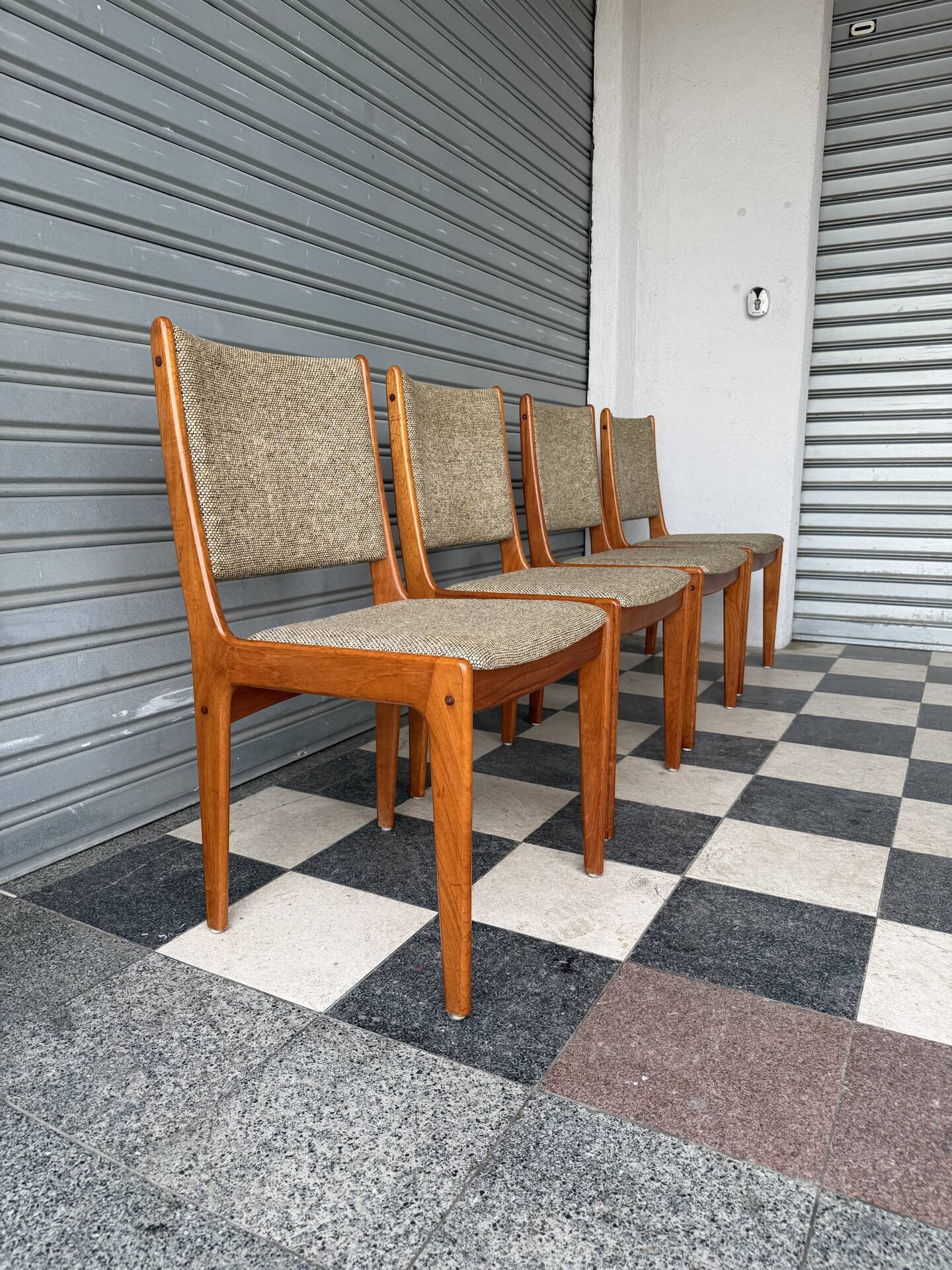 Set of Danish chairs