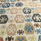 Tapis Kilim de luxe de style rare géométrique 9x11, tapis Kilim vintage de grande surface