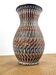 Vase handmade, registered design, Germany, vintage pottery.