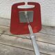Petite Table d'appoint Stratifié Rouge - Vintage 1980