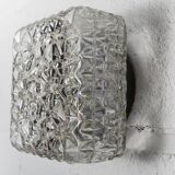 Square ceiling or wall light 1970 space age