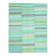 7x9 Shades Of Green Vintage Kilim Rug, 213x281Cm
