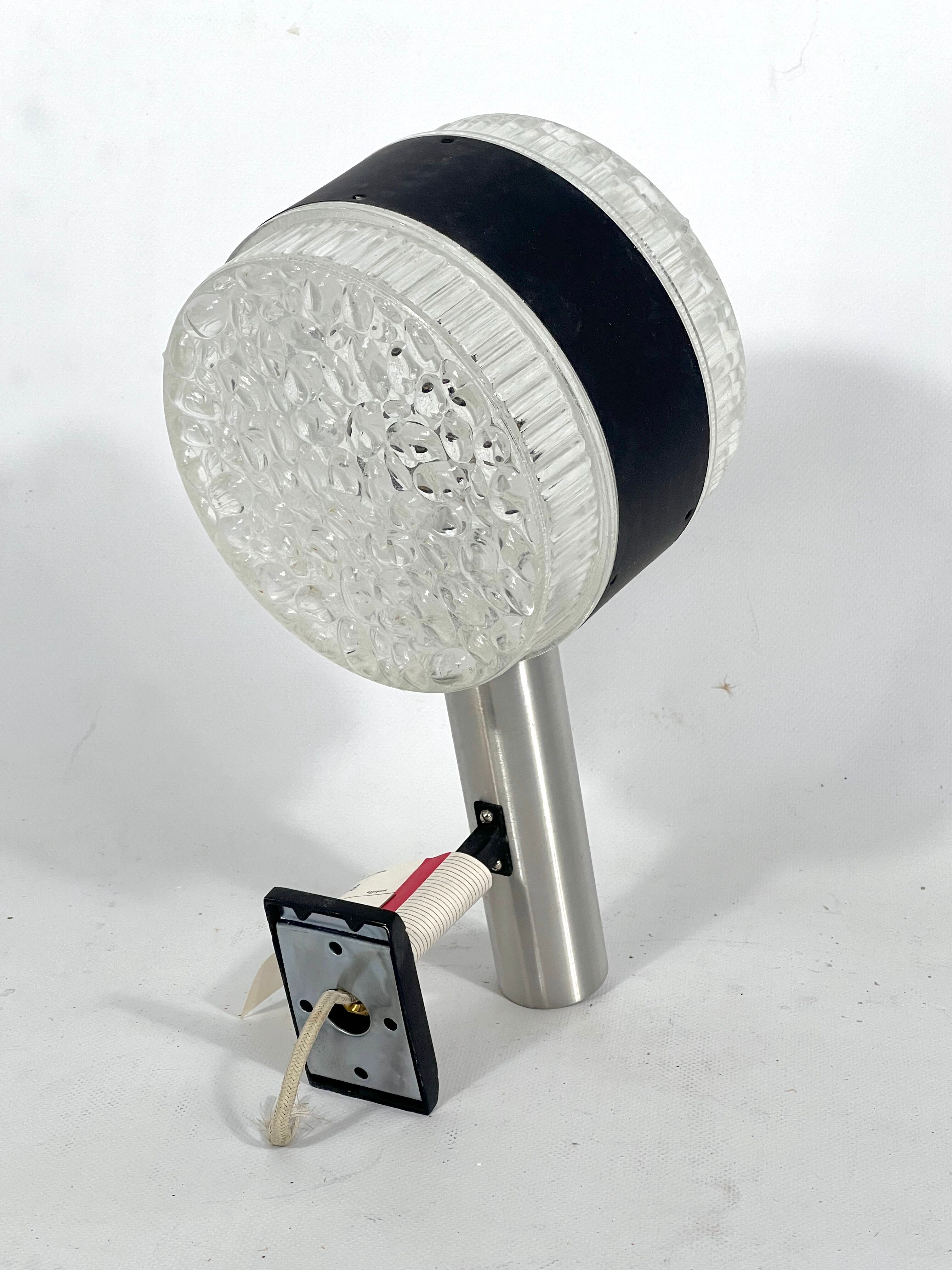 Stilux Milano, single large sconce model Balaton. Italy 1960s