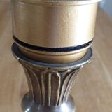 Golden metal lamp base