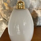 Pair of opaline lamps