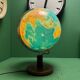 Lampe globe en verre Duo Welt Im Raum vintage des années 1980.