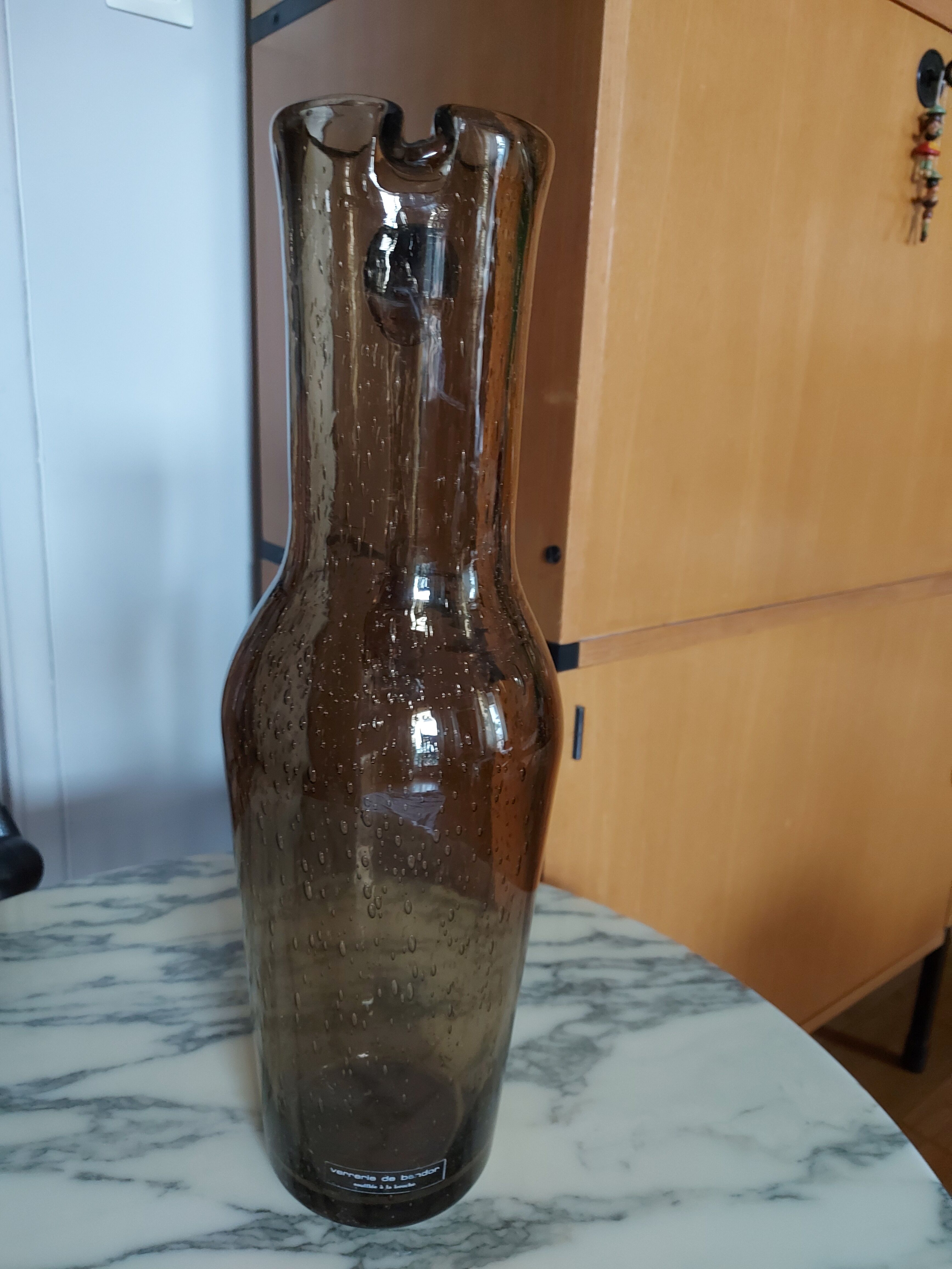 Pitcher, glassware from Bendor Var