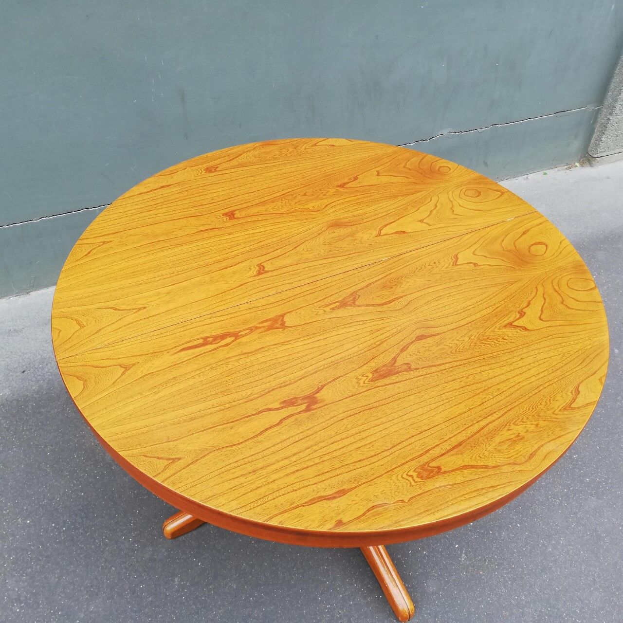 Scandinavian teak dining table