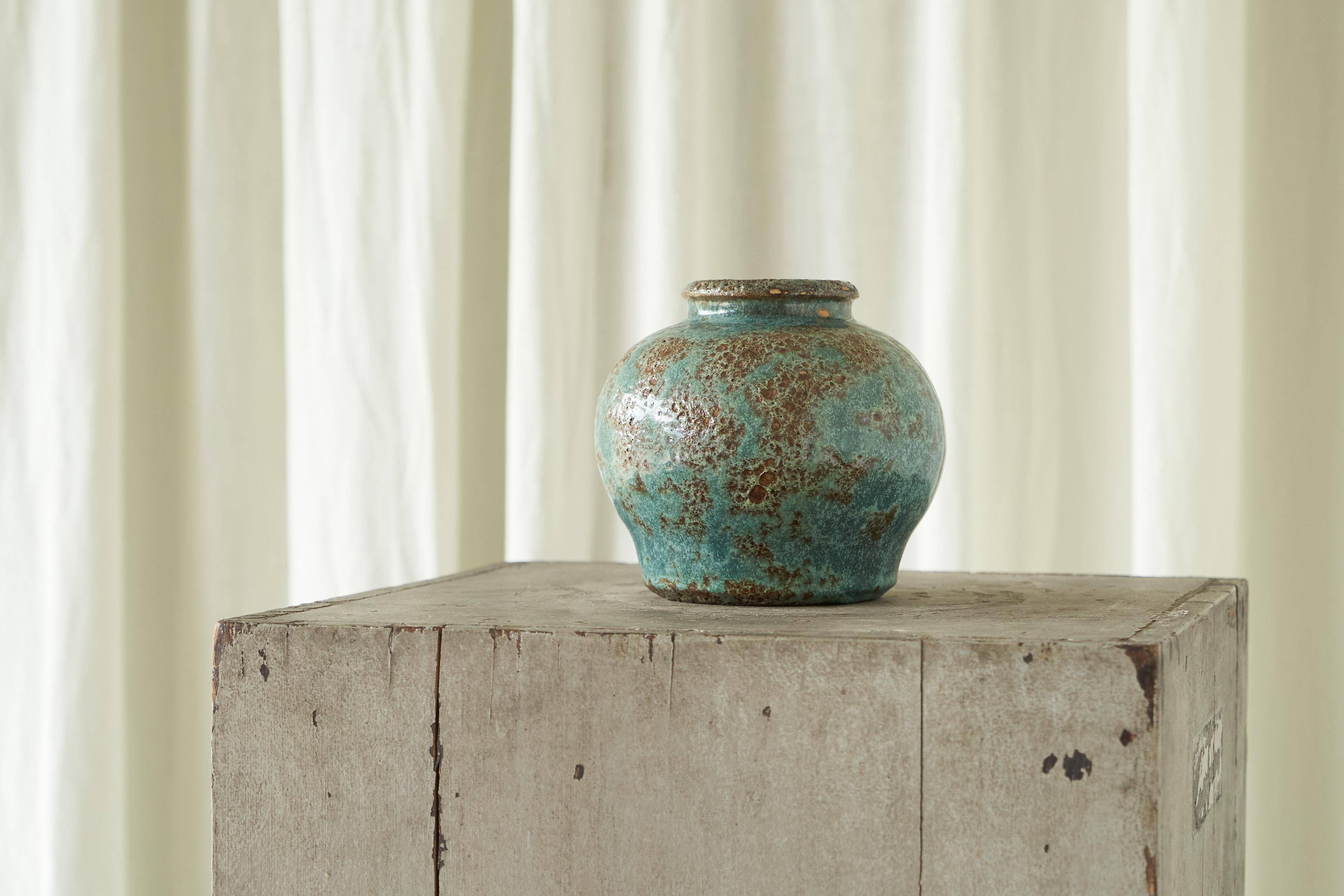 Pieter Groeneveldt Studio Pottery Vase 1940s