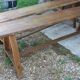 Paire de bancs de ferme